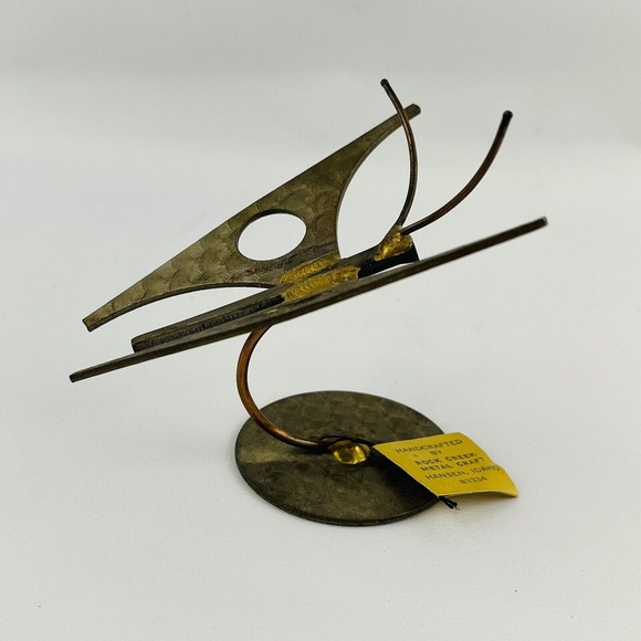 Rock Creek Metal Craft Butterfly Sculpture Handcrafted Metal Figurine‎ Idaho USA - Picture 5 of 10